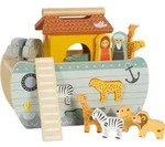 small foot Steckspiel, Natur, Holz, 14x21x27 cm, Spielzeug, Babyspielzeug,