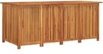 vidaXL Gartenbox, Braun, Holz, Rechteckig, 200x75x80 cm, Aufbewahrung &