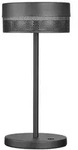 Hell Akku-Tischleuchte, Schwarz, Metall, 30 cm, kabellos, Lampen & Leuchten,