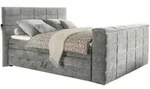 Boxxx Boxspringbett, Schlamm, Textil, H2 + H3, 7-Zonen, H&ouml;he ca. 18 cm,...
