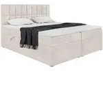 Meblini Boxbett, Beige, Kunststoff, Kiefer, H3, 7-Zonen, H&ouml;he ca. 4 cm,...