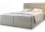 Masseno Boxbett, Beige, Holz, 160x200 cm, Schlafzimmer, Betten, Boxspringbetten