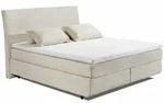 ed exciting design Boxspringbett, Beige, Kunststoff, Uni, H3 + H4, 7-Zonen, F&uuml;llung: