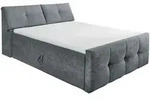 Mid.you Boxbett, Anthrazit, Kunststoff, H2, 9-Zonen, H&ouml;he ca. 24 cm, 180x200 cm,