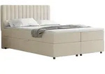 Homesy Boxbett, Creme, Holz, Mode, 140x200 cm, Oeko-Tex&reg; Standard 100, Schlafzimmer,