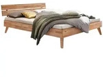 Hasena Bett, Kernbuche, Holz, Kernbuche, massiv, 180x200 cm, &Uuml;ber- und