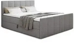 Sofnet Boxbett, Grau, Textil, H3, Rechteckig, 140x200 cm, Schlafzimmer, Betten,