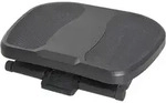 Homcom Fussst&uuml;tze, Schwarz, Kunststoff, 34x10x45 cm, Freizeit, Wellness,