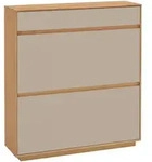 Schuhkipper, Sand, Eiche Bianco, Holz, Holzwerkstoff, Eiche, 1 Schublade(n)