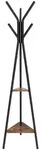 Calicosy Garderobenst&auml;nder, Schwarz, Holzwerkstoff, 49.5x179x7.3 cm, Garderobe,