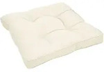 Beautissu Loungekissen, Natur, Textil, 40x10x40 cm, Wohntextilien, Kissen,