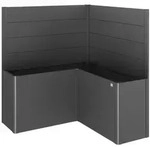 Biohort Sichtschutz, Dunkelgrau, Metall, 152x91x152 cm, Sonnen- & Sichtschutz,