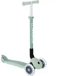 Globber Kinderscooter Primo Foldable Lights Eco, Pastellgr&uuml;n, Metall, Kunststoff,