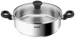 Tefal Servierpfanne Duetto, Edelstahl, Metall, 3.17 L, rund, 38.7x10x25.6 cm,
