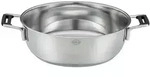 R&ouml;sle Servierpfanne Silence Pro, Grau Hochglanz, Metall, 4.5 L, Kochen, Pfannen,