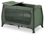 Hauck Reisebett Play N Relax Center, Dunkelgr&uuml;n, Metall, Kunststoff, Textil,