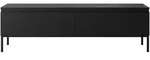 Selsey Tv-Schrank, Schwarz, Holzwerkstoff, 150x46x32 cm, Wohnzimmer, Wohnw&auml;nde,