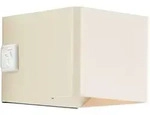 Brilliant Aussenwandleuchte, Beige, Metall, 10.3x8x10.1 cm, Lampen & Leuchten,