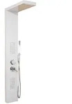 Home Deluxe Duschpaneel, Wei&szlig;, Metall, 20x142x50.5 cm, Badezimmer, Baden &...