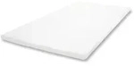 MCW Memoryfoam-Matratzentopper, Wei&szlig;, Textil, 140x6x200 cm, Schlafzimmer, Matratzen