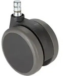 Mid.you Drehstuhlrolle, Schwarz, Grau, Metall, Kunststoff, 5-teilig, 5.2x8.3x7.5 cm,