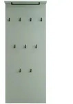 Mid.you Garderobenpaneel, Gr&uuml;n, Holzwerkstoff, 50x110.6x20.9 cm,