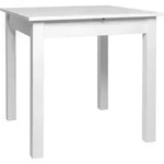 P & B Esstisch, Wei&szlig;, Holzwerkstoff, quadratisch, eckig, 80x76.5x80 cm,...