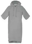 Tom Tailor Poncho, Grau, Textil, Uni, Gr. S/M, Badtextilien, Badem&auml;ntel