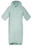 Tom Tailor Poncho, Gr&uuml;n, Textil, Uni, Gr. S/M, Badtextilien, Badem&auml;ntel