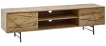 Mid.you Lowboard, Braun, Metall, 1 F&auml;cher, 160x45x40 cm, stehend, Wohnzimmer,