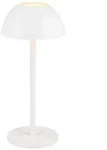 Trio Leuchten Tischlampe, Wei&szlig;, Kunststoff, 13.5x30x13.5 cm, Lampen & Leuchten,
