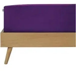 Schiesser Spannbettlaken, Lila, Textil, 180x200 cm, Schlaftextilien, Bettw&auml;sche,