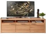 Carryhome Tv-Element, Kernbuche, Holz, Holzwerkstoff, Kernbuche, massiv, 4 F&auml;cher,