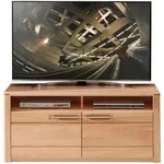 Carryhome Tv-Element, Kernbuche, Holz, Holzwerkstoff, Kernbuche, massiv, 3 F&auml;cher,