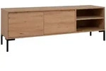 Mid.you Tv-Element Korsika, Eiche Artisan, Metall, 150x49x40 cm, Kleinm&ouml;bel
