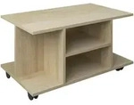 Mid.you Tv-Rack, Buche, Holzwerkstoff, 80x40x40 cm, Wohnzimmer, TV M&ouml;bel, TV-Racks