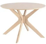 P & B Esstisch, Eiche, Holz, Eiche, furniert, massiv, rund, eckig, 75 cm,...