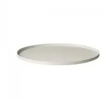 Blomus Tablett Peasy, Beige, Metall, rund, 1.4 cm, Tischkultur & Servieren, Tabletts