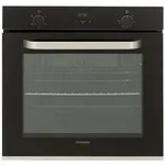 Telefunken Einbaubackofen,, Schwarz, Metall, 59.5x59.5x57.5 cm,...