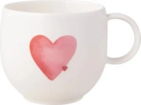 Villeroy & Boch KAFFEEBECHER Wei&szlig; 12.5x9.5x8.5 cm