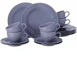 Seltmann Weiden Kaffeeservice, Violett, Keramik, 18-teilig, Rund, 24x18.1x43 cm,