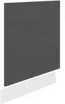 Mid.you Geschirrsp&uuml;lerfront, Anthrazit, Wei&szlig;, Holzwerkstoff, 60x67x2 cm, K&uuml;chen,