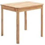 P & B Esstisch, Wildeiche, Holz, Wildeiche, massiv, rechteckig, 80x76x60 cm, Fsc,