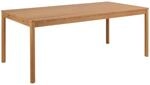 P & B Esstisch, Eiche, Holzwerkstoff, rechteckig, rund, 100x75x200 cm,...