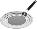 Justinus Spritzschutz, Silber, Metall, rund, Kochen, Pfannen, Pfannen...