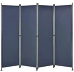 pro.tec Sichtschutz, Dunkelblau, Metall, 215x170 cm, Sonnen- & Sichtschutz,