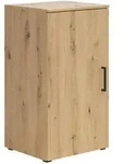 Milino Kommode, Eiche Artisan, Kunststoff, 2 F&auml;cher, 45x83x40 cm, FSC Mix,
