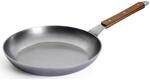 Woll Bratpfanne Carbon Steel, Silber, Metall, schadstofffrei gem&auml;&szlig;...