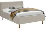 Xora Polsterbett, Beige, Holz, Esche,Birke, Buche, massiv, 140x200 cm, Reach,