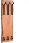 Mid.you Garderobenpaneel, Akazie, Holz, Akazie, massiv, 35.5x100x11 cm,...